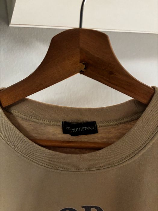 Bluza wzór beżowa rozmiar s