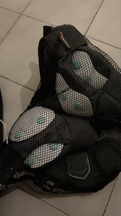 Patins com accesorios