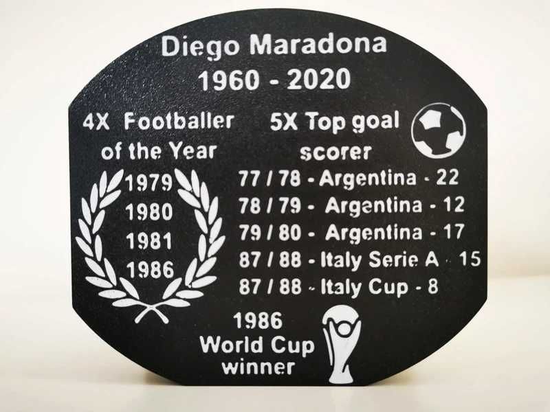Estátua do Diego Maradona 19cm