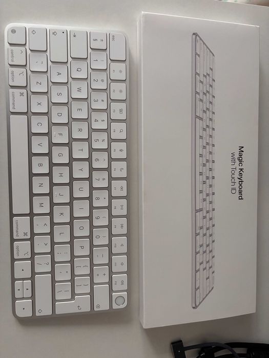Klawiatura APPLE Magic Keyboard z Touch ID (US Int.) Biały