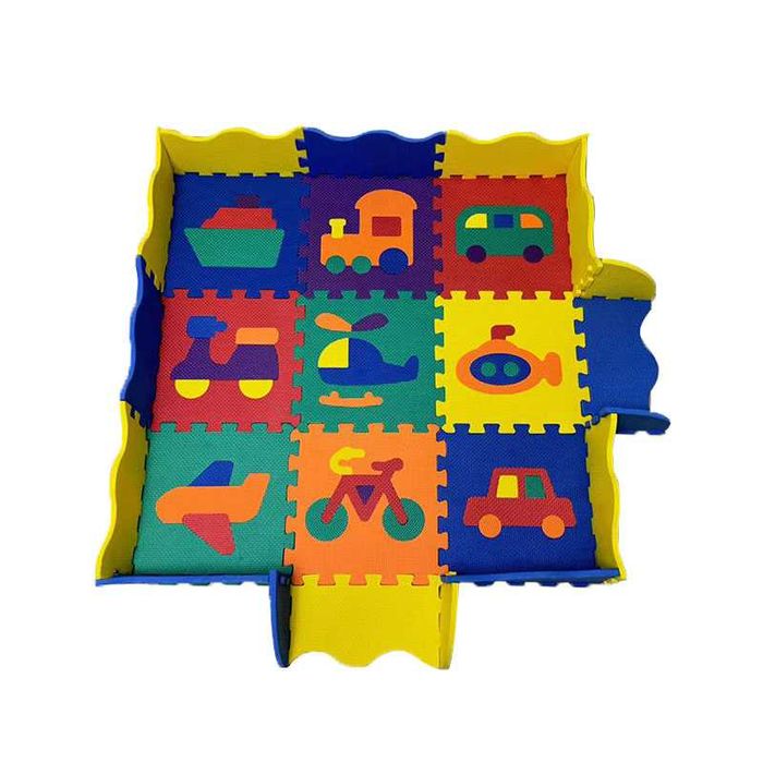 PUZZLE NOWE PIANKOWA kojec kolorowa mata