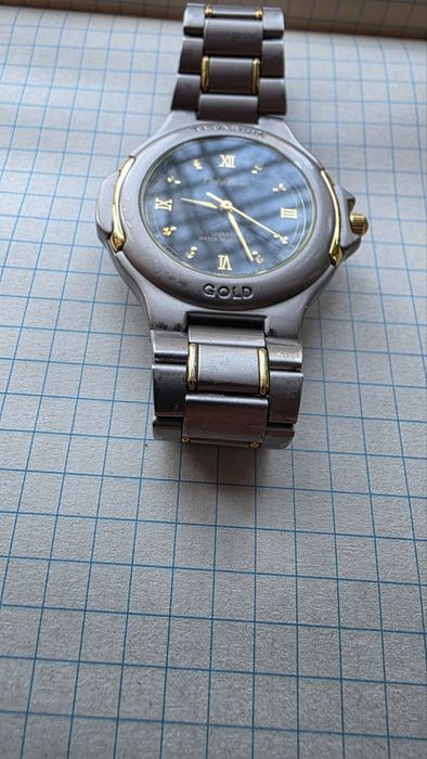 Кварцевые Часы Philip Persio Titanium Gold