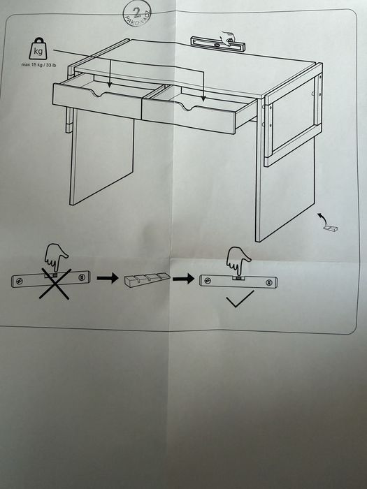 Biurko VOX używane