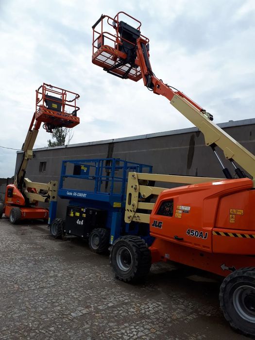 JLG 450AJ  Sprzedam podnosnik przegubowy JLG 450AJ,  2016r spalinowy Aktualny UDT