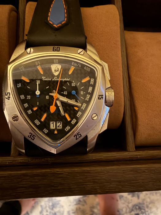 Relogio Toninos Lamborghini New Spyder cronógrafo suíço