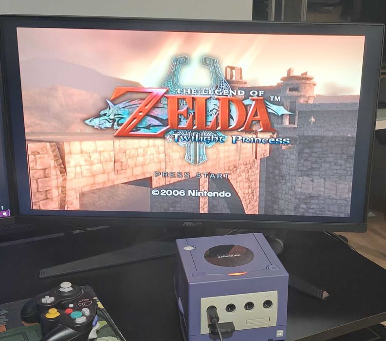 Konsola Nintendo Gamecube + kolekcja 25 gier