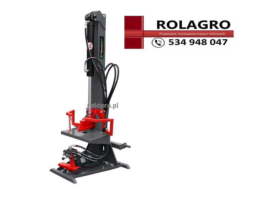 Łuparka do drewna pionowa DEMAROL Dostawa