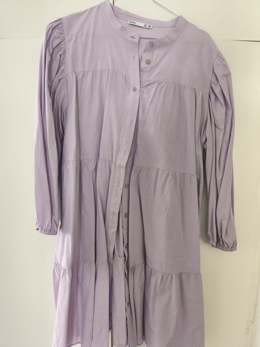 Vestido lilás verão