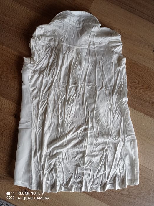 Bluzka koszula mohito 36 s biała kremowa