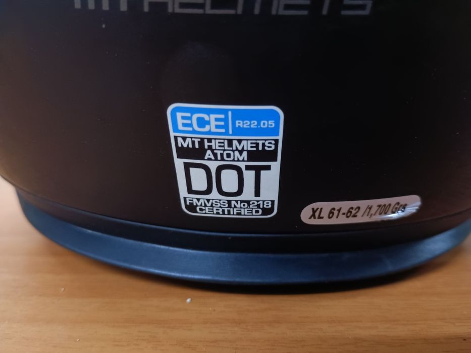Capacete MT helmets XL com pouco uso