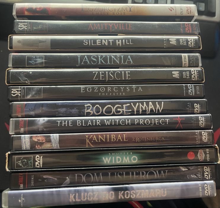 Filmy DVD Horrory Silent Hill Jaskinia Zejście Amityville i inne