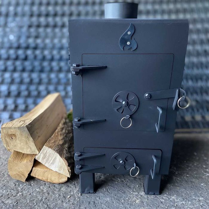 Пічка Булерьян Буржуйка метал 5мм печка піч Знижка від виробника-37%