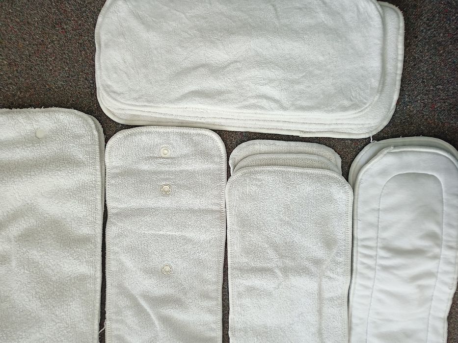 Absorventes de microfibra e de bambú