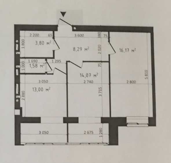 В продаже 2-х комн. квартира в ЖК "Одесская чайка"