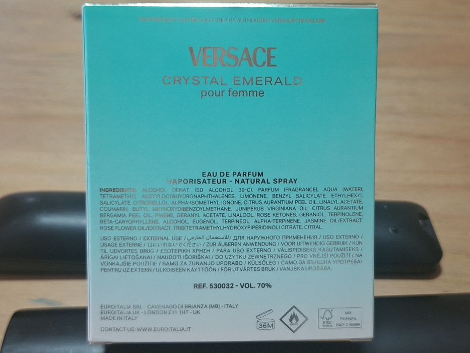 Perfume Versace Crystal Emerald