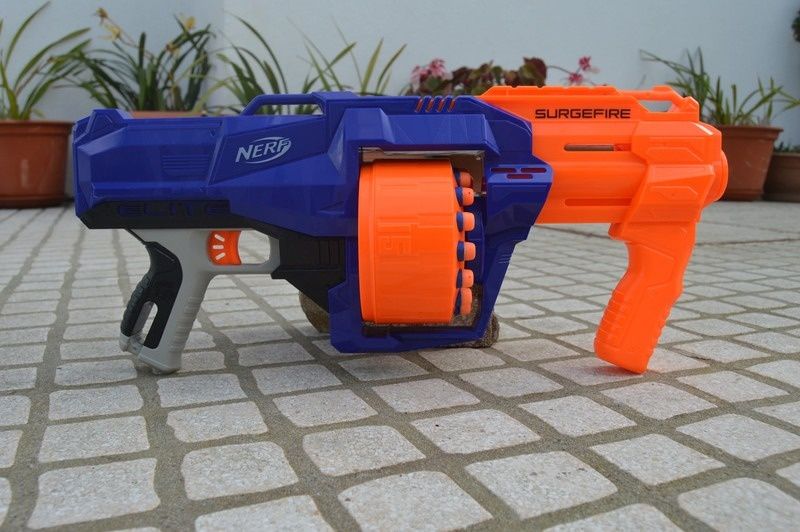 Nerf Surgefire como nova