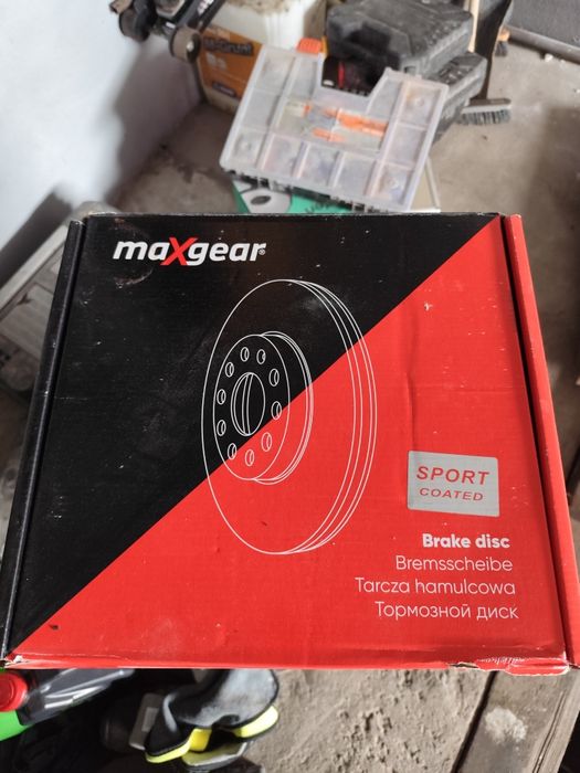 Nowe tarcze + zaciski BMW