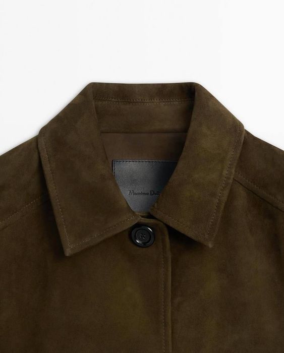 Куртка Massimo Dutti шкіра кози натуральна