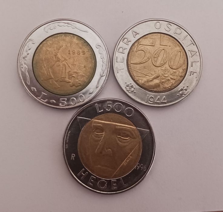 500 Lire San Marino - 8 moedas diferentes