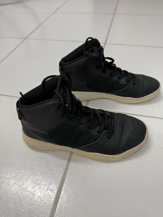 Botas de basquetebol de criança, nível principiante, tamanho 36, pretos, marca Tarmak