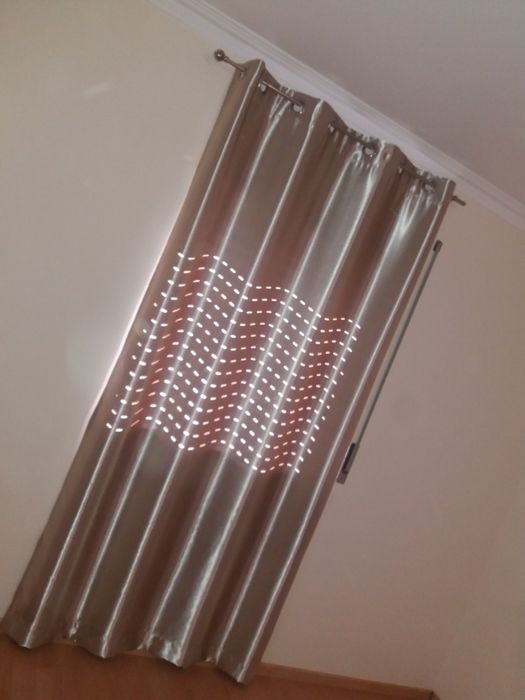 Cortinados sala e quartos