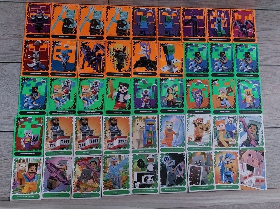 Karty lego  minecraft