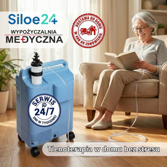 Wypożyczalnia sprzętu medycznego: koncentrator tlenu | Szybka dostawa