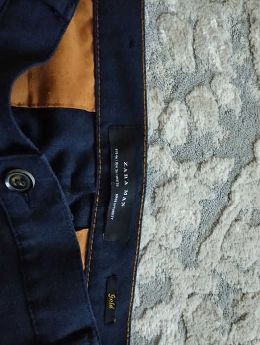 Spodnie wizytowe męskie Zara r.46