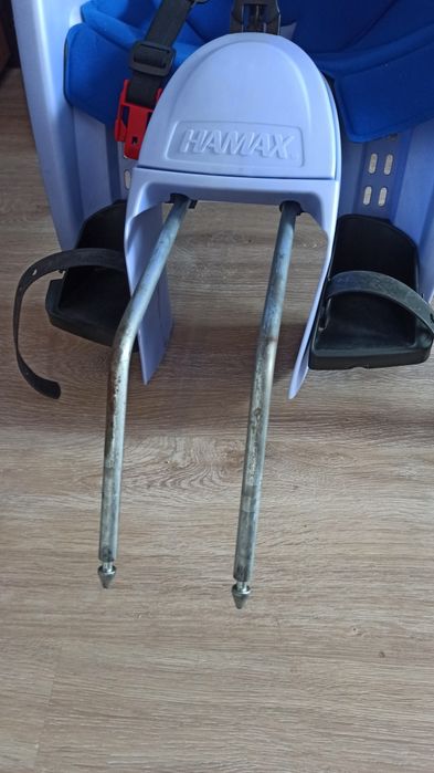 Fotelik hamax smiley bez adaptera na drugi rower.