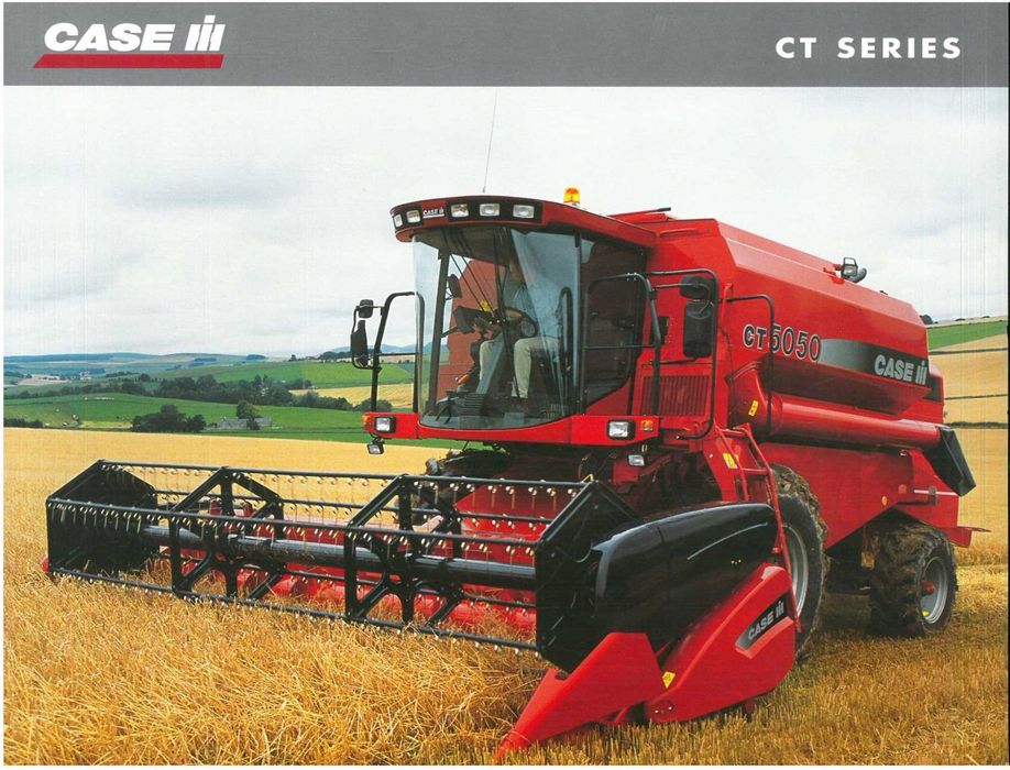 Case IH seria CT  Instrukcja obsługi kombajn