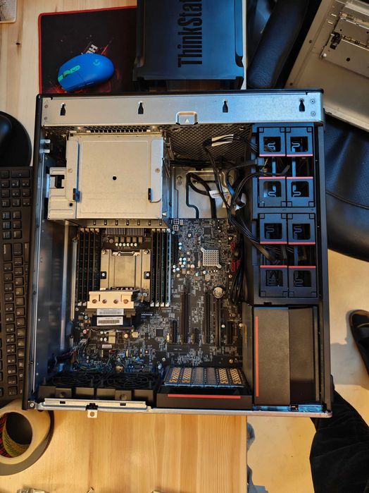 Komputer Lenovo ThinkStation P500 E5-2697v3 14rdzeni AŻ 64GB RAM WYPAS