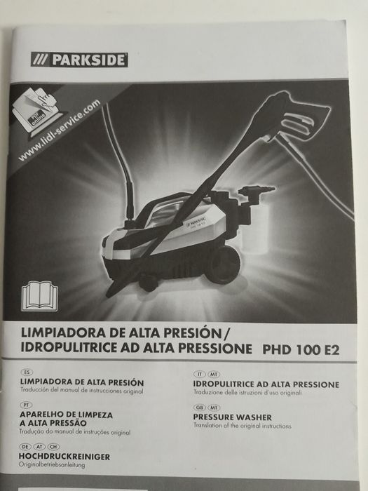 Lavadora alta pressão