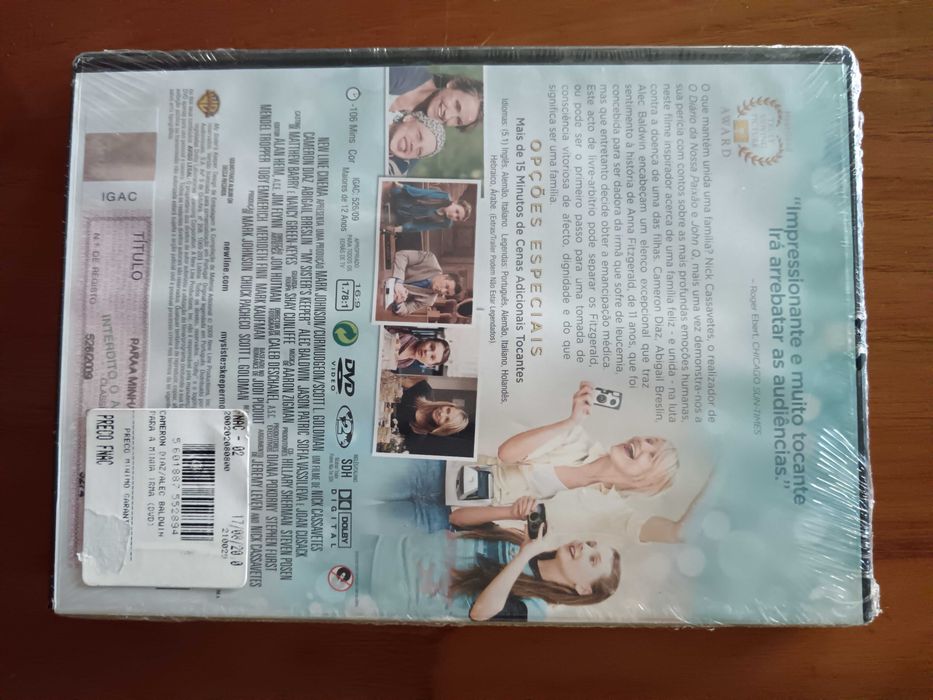 filme dvd original - para a minha irmã - selado