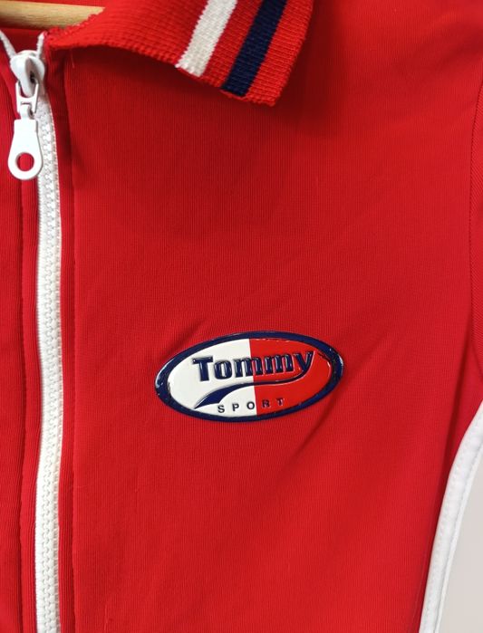 Damska koszulka bluzka top Tommy Hilfiger rozpinana r.S