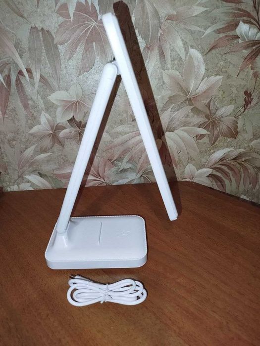 Настольная LED лампа с аккумулятором 6000 mAh, USB, 3 режима