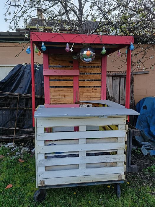 Barraquinha de paletes