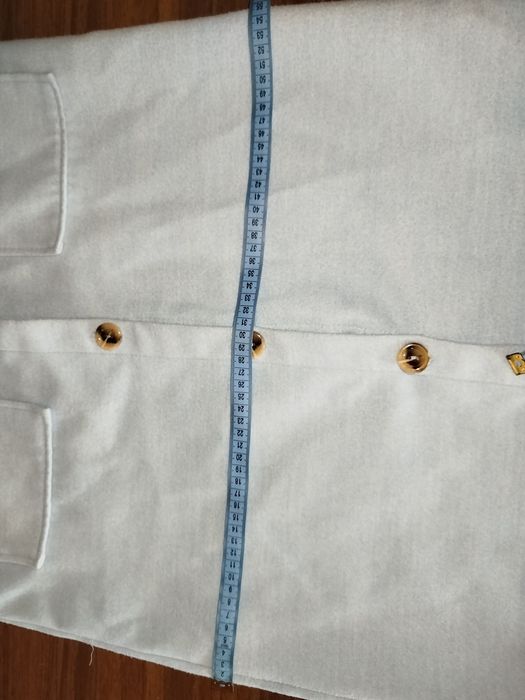 Пальто блакитне s