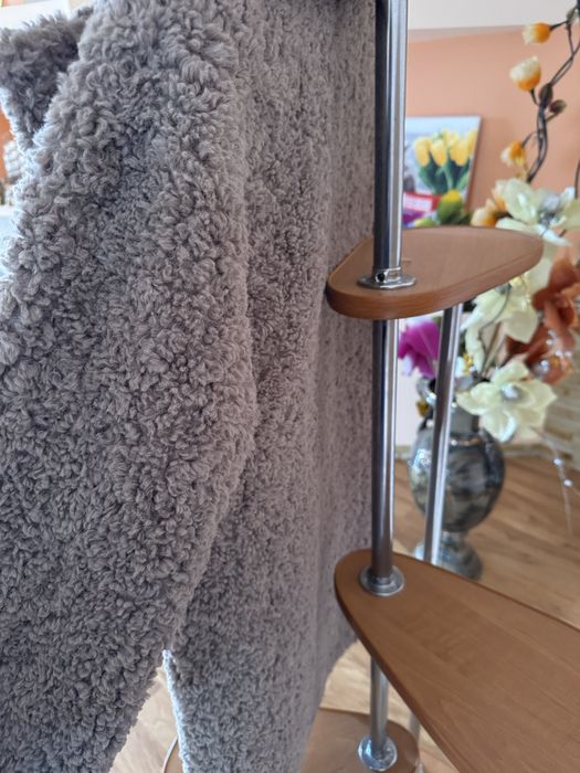 Пальто teddi корочневого кольору ідеальний стан S