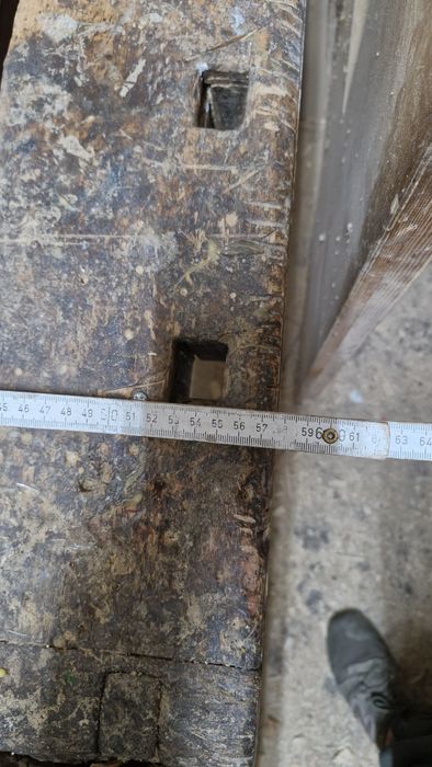 Stara strugnica stolarska do renowacji , stół warsztatowy