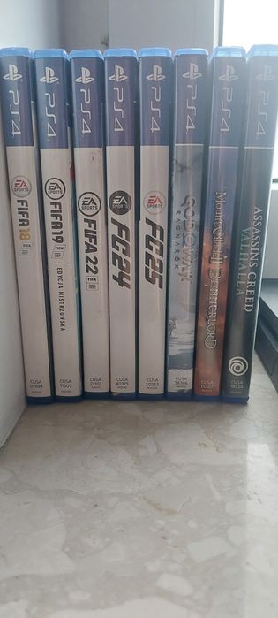 PS4 slim + gry (nowy napęd)