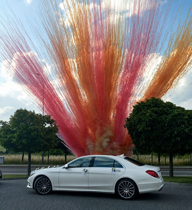 Auto do ślubu Mercedes S AMG Long