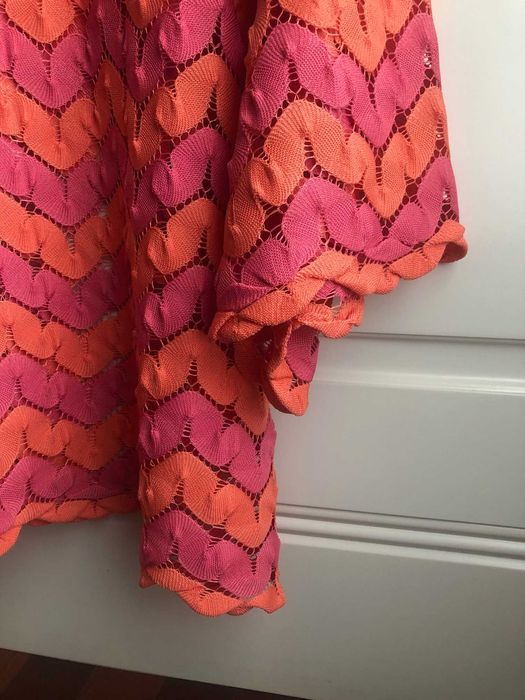 Vestido em malha com padrão, marca Ode Collection (M)