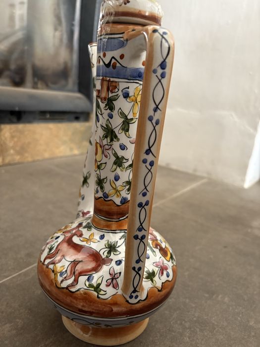Jarro Artesnal Pintado à Mão