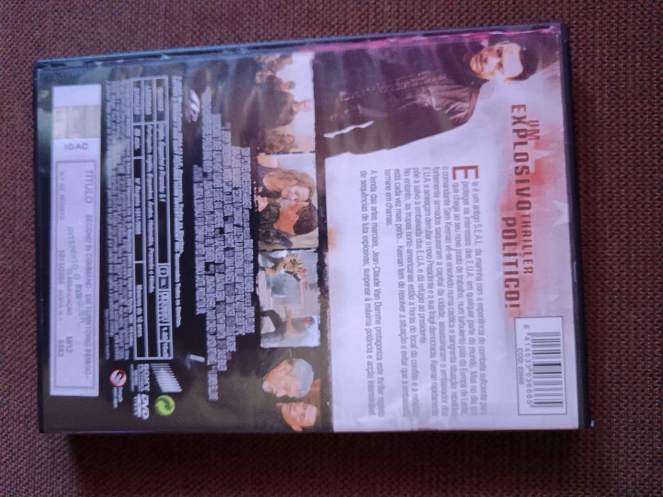 filme dvd original - em território inimigo