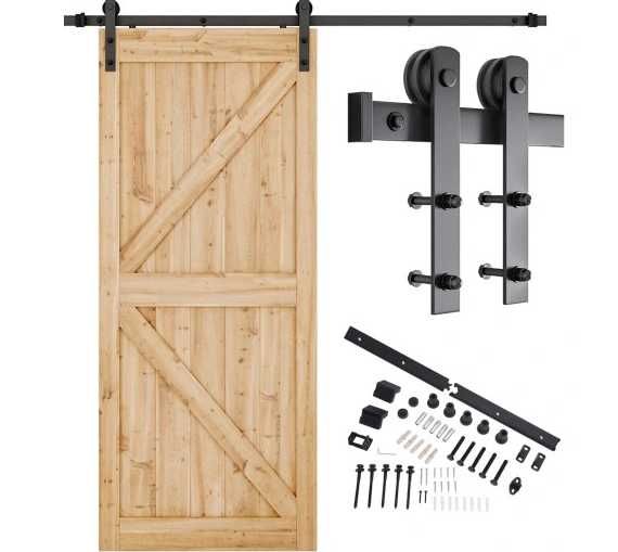 Zestaw System Drzwi Przesuwnych Szyna Loft Barn DOOR 2M