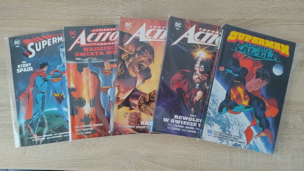 Superman Saga Świata Wojny Komplet + Powrót Kal-Ela