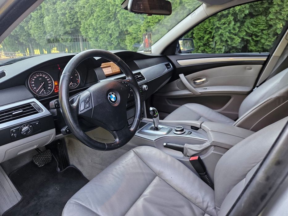 BMW 525 * 3.0 benzyna * 218KM * klima * skóry