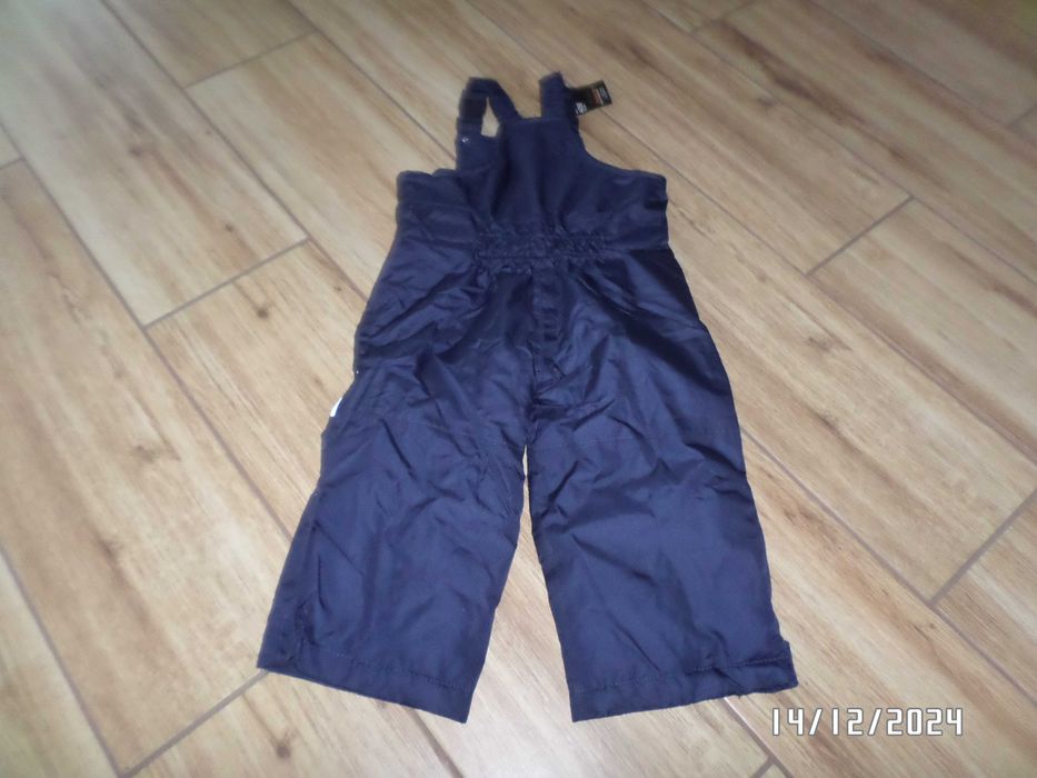 firmowe  super spodnie narciarskie-74/80cm-nowe