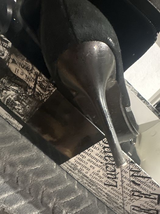 Сапоги на каблуке р39