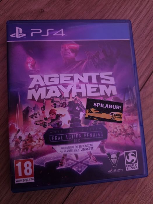 Gra Agents Mayhem ps4 ps5 playstation 4 5